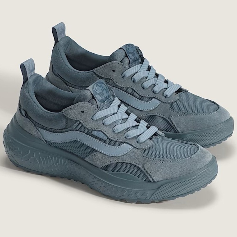 Vans UltraRange Neo VR3 Mens Shoes Grey Blue Suede Mesh Men's 10.5 Women 12 NEW